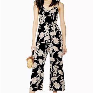 Topshop floral jumpsuit